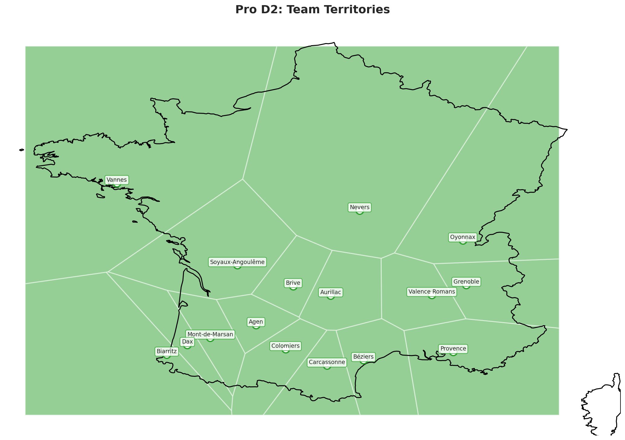 Pro D2 Voronoi Diagram